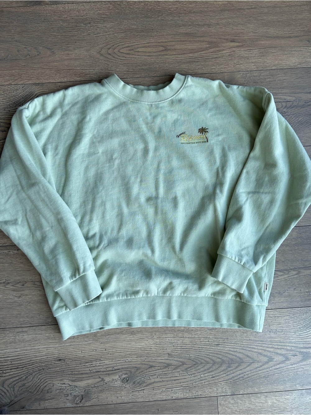 Rip Curl Mint Green Crewneck Sweatshirt